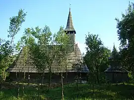 Wooden church from Sălcuța