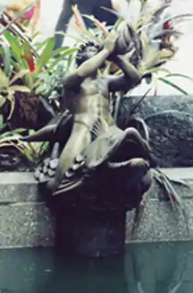 One of several promenade fountains at Rockefeller Center