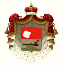 Coat of arms of the Tatischev family