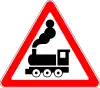 1.2 Railway crossing without a barrier