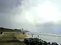 Rainbow at Thekkumbhagam coast