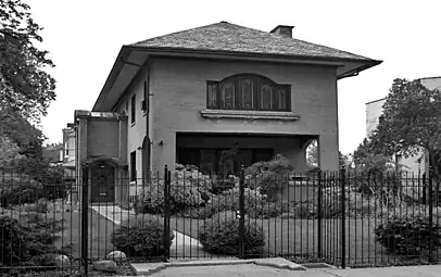 John Rath House, Chicago, Illinois, 1907