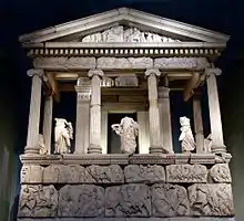 Monument to the Nereids, original. British Museum.