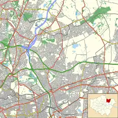 Claybury Hospital is located in London Borough of Redbridge