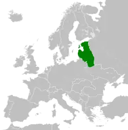 Reichskommissariat Ostland in 1942