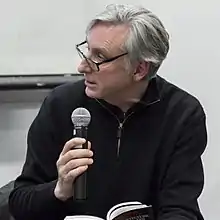 Martin at "The Art of inequality" event at Columbia GSAPP (2016)