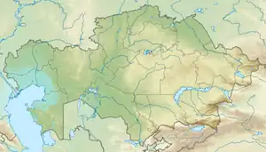 Bilikol is located in Kazakhstan