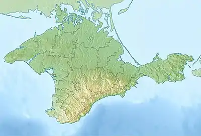 Maiak is located in Crimea