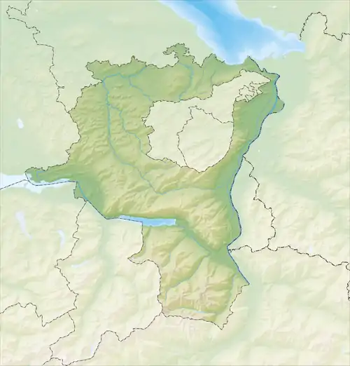 Berg is located in Canton of St. Gallen