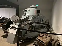 German-captured FT at the Overloon War Museum, Overloon