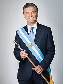 Mauricio Macri, President of the Argentine Republic, 2015–2019