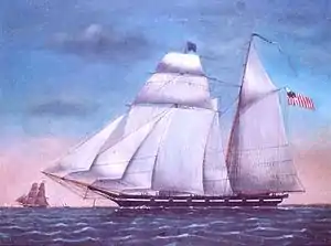 A Morris-Taney class Revenue Cutter