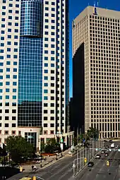 Intersection of Portage and Main in downtown