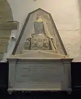 Robert Henley-Ongley's memorial in St Leonard's church