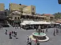 Ippokratous Square, Rhodes (city)