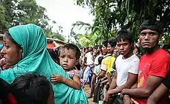 Image 2Rohingya refugees in Bangladesh in October 2017 (from History of Bangladesh)