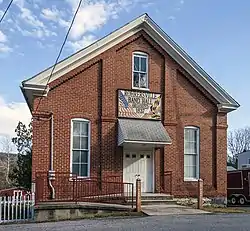 The Rohrersville Band Hall in 2012