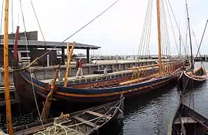 Havhingsten fra Glendalough in Roskilde Harbour, 2005