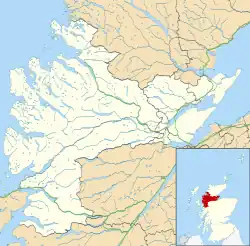 Urray is located in Ross and Cromarty