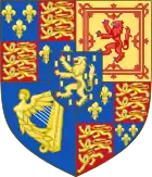 Royal arms of the Kingdom of England, 1694-1702