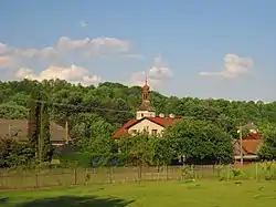 View towards Rozstání