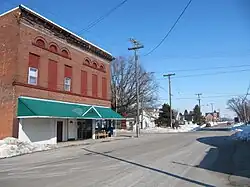 Main Street in Rudolph