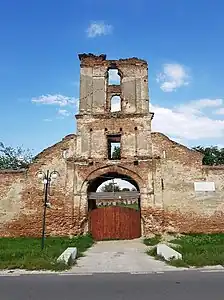 Ruins of the Bălăceanu boyar family estate