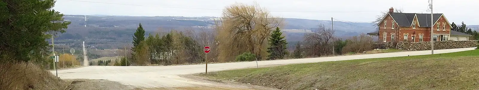 Image 8A view of Ruskview, Ontario in 2017, an unincorporated rural community in Mulmur Township, Dufferin County, Ontario