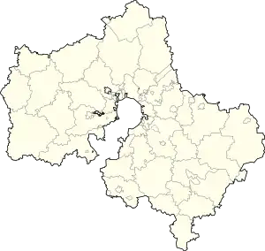 Nekrasovsky is located in Moscow Oblast