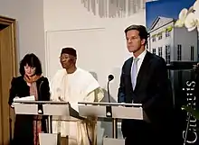 Image 32Former President of Mali Amadou Toumani Touré and Minister-president of the Netherlands Mark Rutte (from Mali)