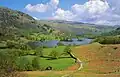 From Loughrigg, Lake District.