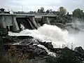 Dam on the waterfall