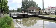 The Göta Canal at Söderköping