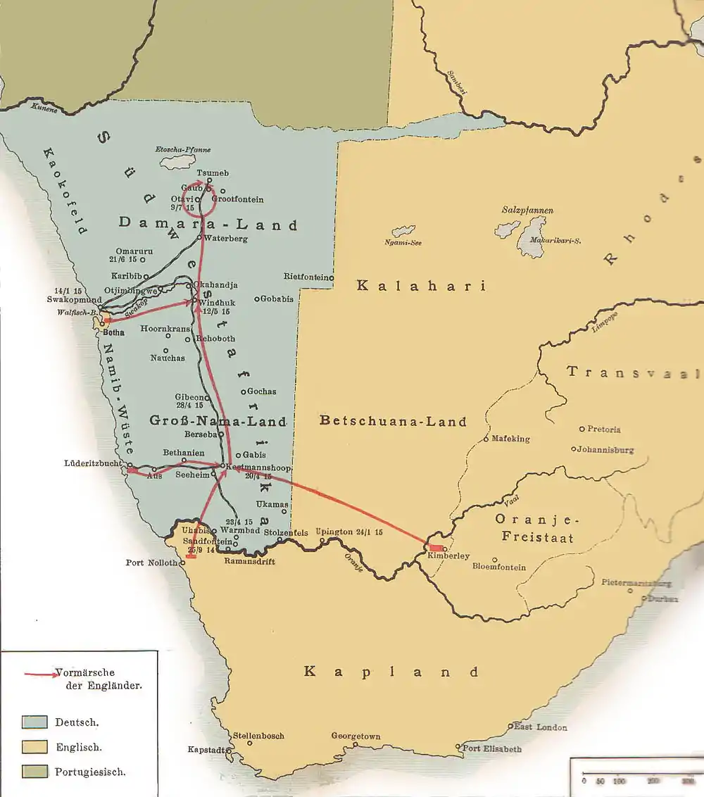 Location of Sandfontein