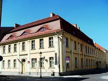 Elevations of the building