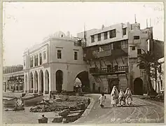 Admiralty of Algiers in 1880, seat of Captain Raïs, harbor master and Wakil al-kharadj (minister of the navy)