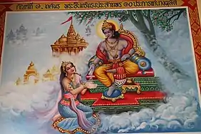 Scene from Vessantara Jataka.