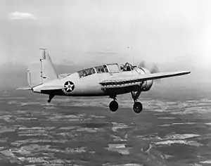 A VT-8 SBN-1 trainer, 1941