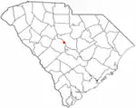 Location in Lexington County, South Carolina