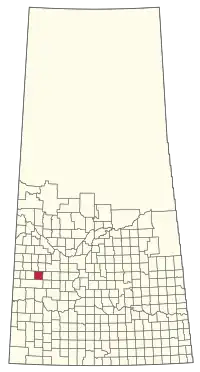 Location of the RM of Winslow No. 319 in Saskatchewan