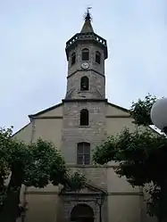 The church in Saint-Jean-du-Bruel