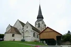 The church in Saint-Pierre-de-Bailleul