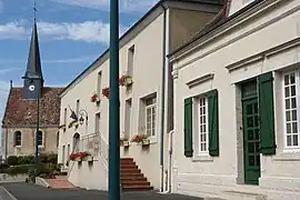 The town hall of Saint-Rémy-des-Monts