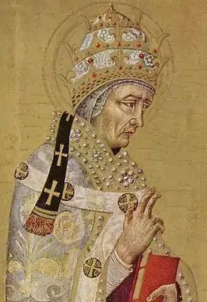 Saint Fabian, Pope of Rome.