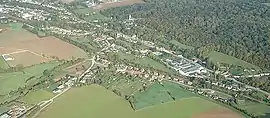 An aerial view of Saint-Michel-sur-Ternoise