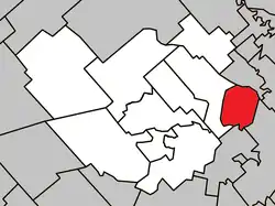 Location within Montcalm RCM