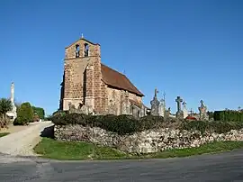 The church in Sainte-Trie