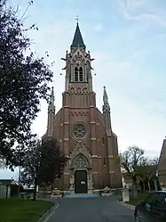 The church in Saleux