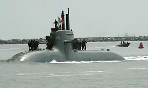 The Salvatore Todaro (S-526) submarine.