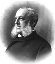 Portrait of Samuel E. Herrick, minister